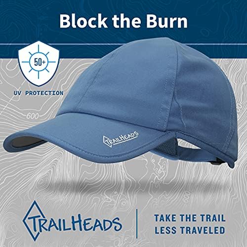 Trailheads כובע ריצה לנשים עם הגנת UV | UPF 50 כובעים | כובעי קיץ לנשים | כובעי חוץ